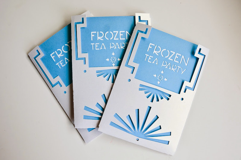 Aesthetic Nest Craft Frozen Birthday Party Invitation Free Cricut File