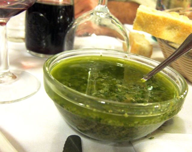 da ruggero {florence} - salsa verde