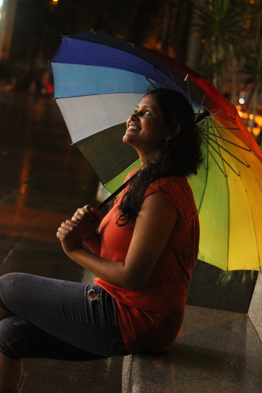 Admiring The Rain