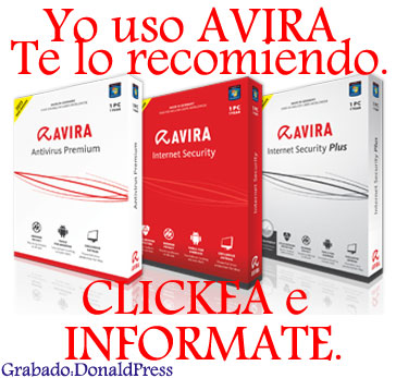 NAVEGA SEGURO X LA RED haciendo “clic” abajo. "AVIRA Antivir".