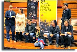 Ken Zazpi y la Orquesta de Euskadi en concierto en la cuarta edición de