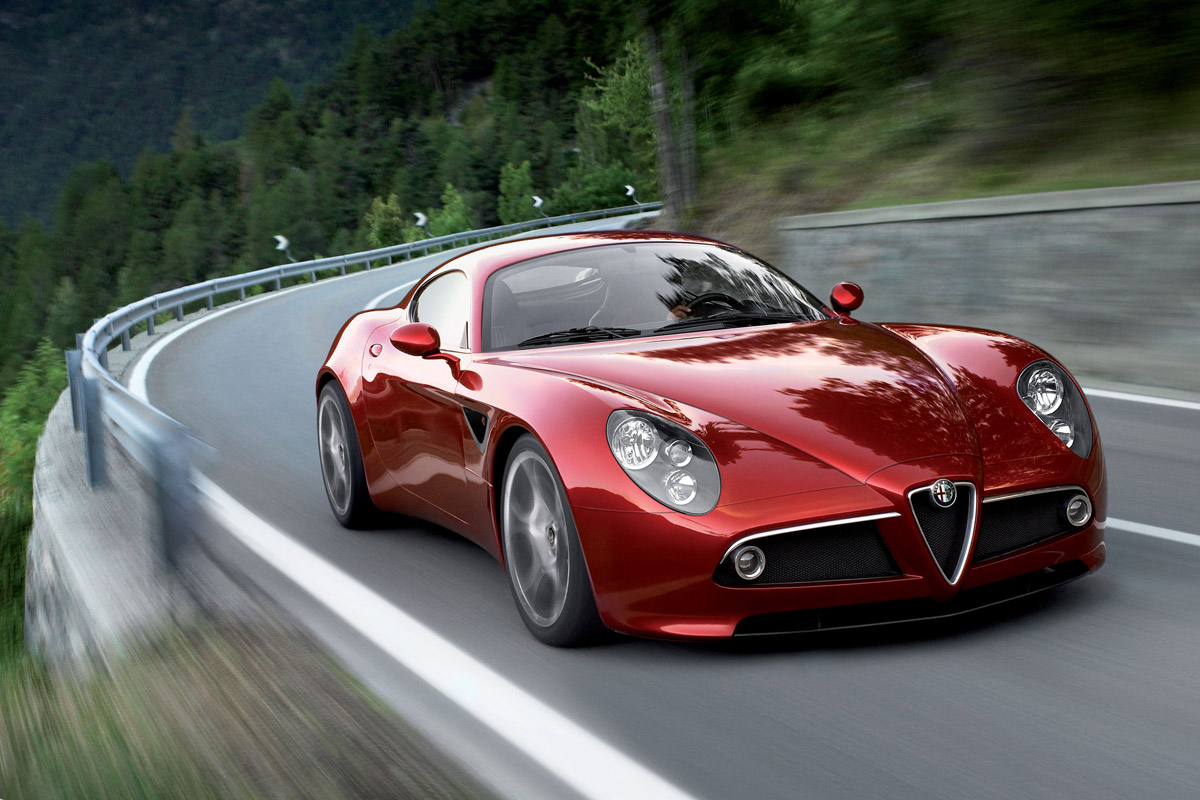 Car Posters: Alfa Romeo 8C Competizione