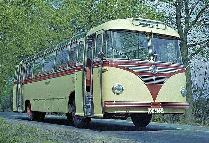 Transpress Nz 1955 Krauss Maffei Bus