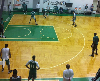 Practice Report for 10/14 Celtics+practice