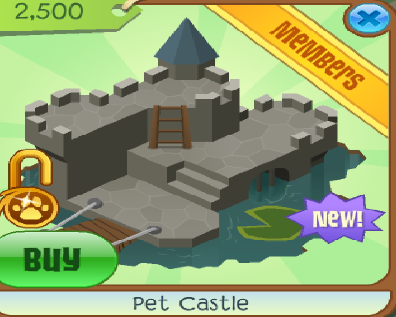 Animal Jam Fire Pet Castle!