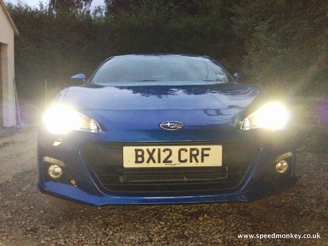 Subaru BRZ front lights