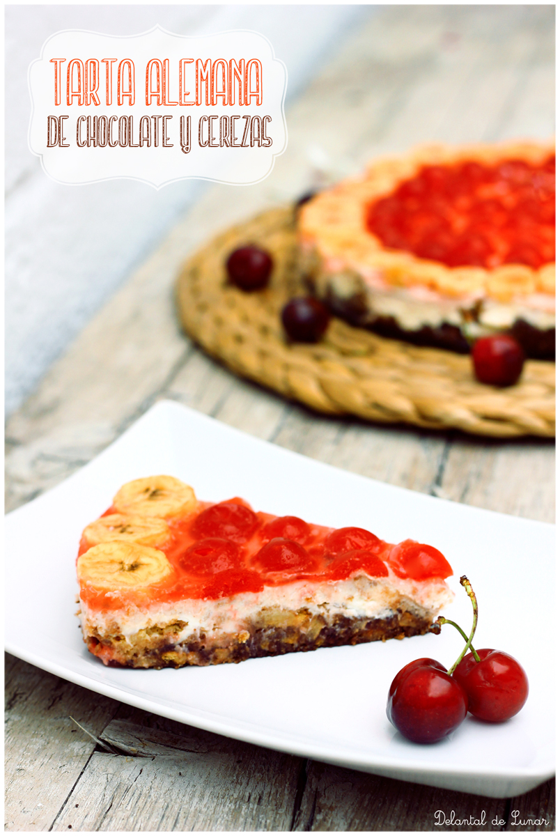 Tarta alemana de chocolate y cerezas Foto: Tarta alemana de chocolate y cerezas