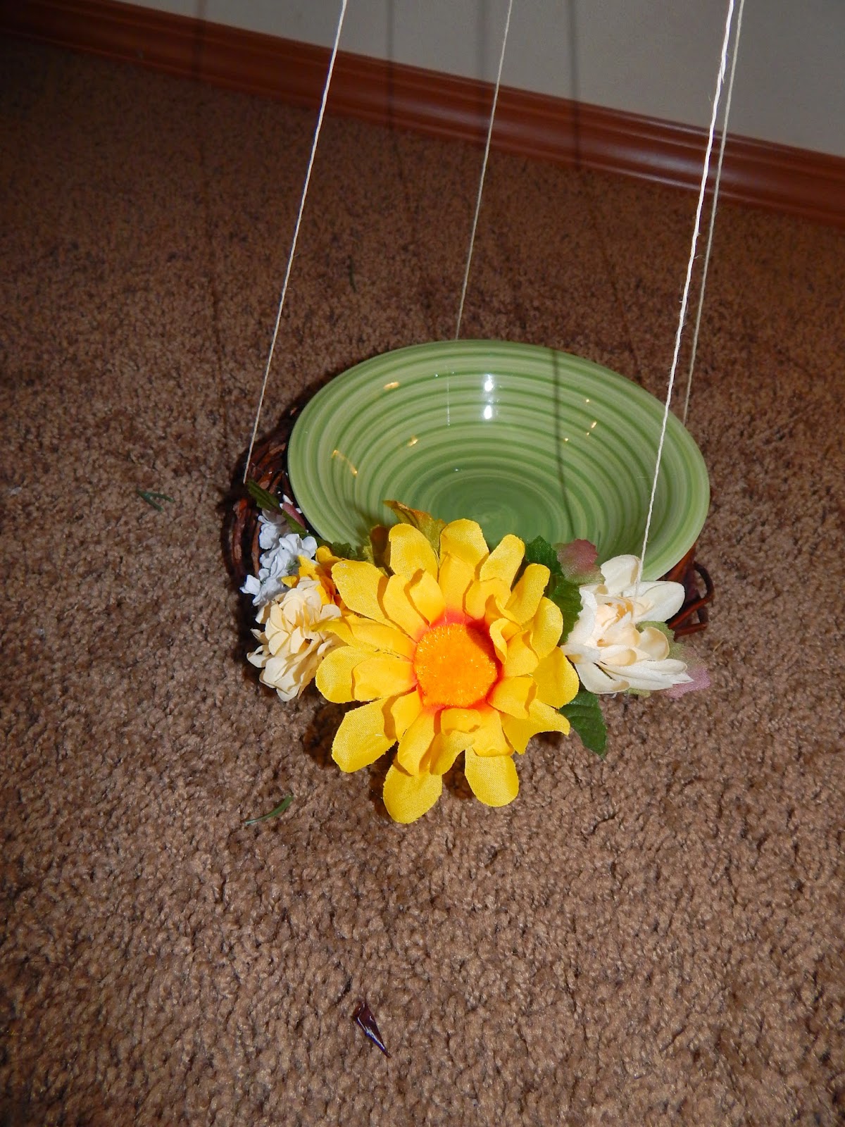 Barn Doors and Lace DIY Dollar Tree Bird Feeder