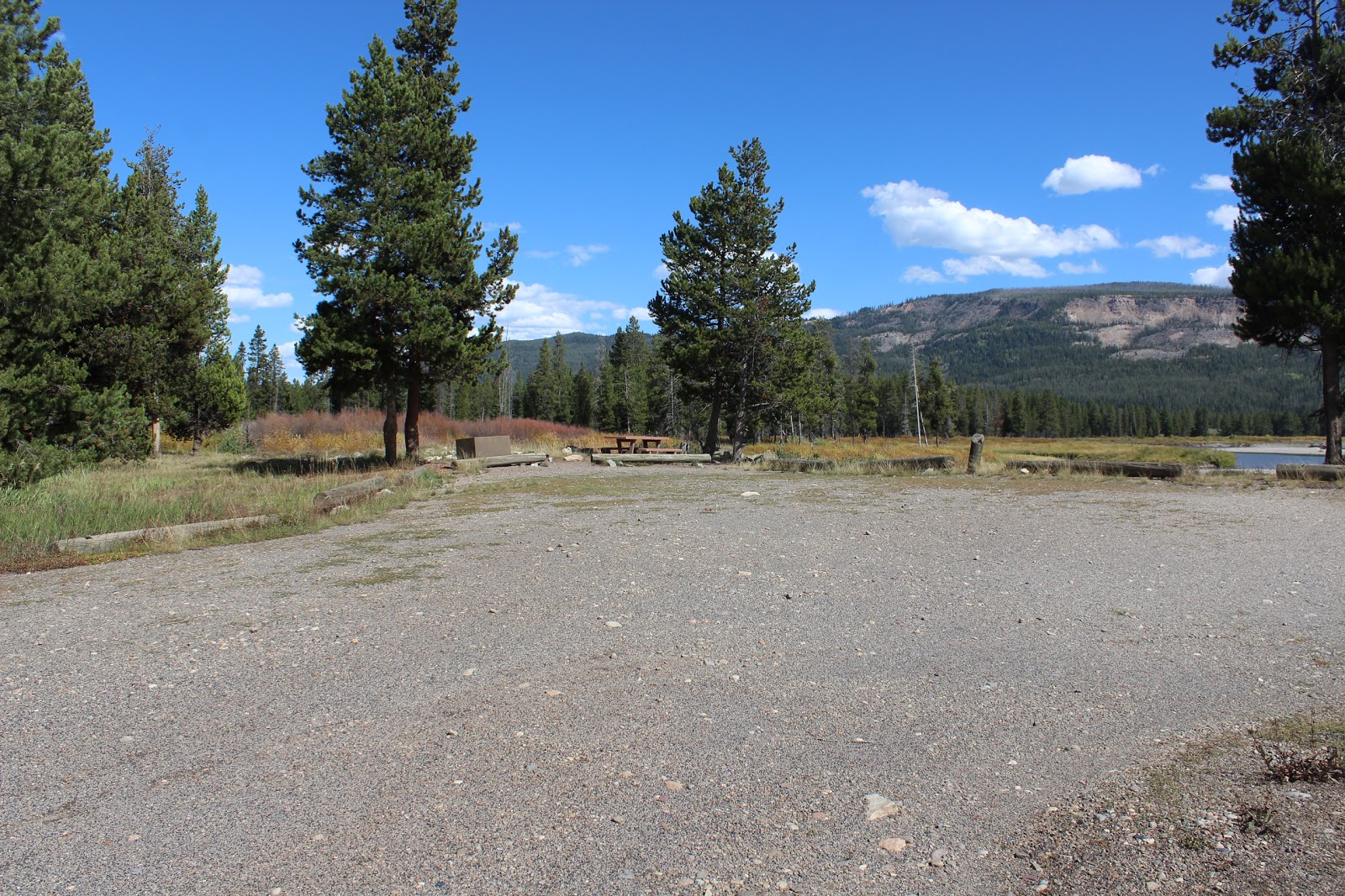 The Massey Family On the road again Camping along Grassy Lake Road in the John D. Rockefeller