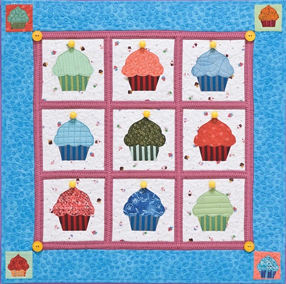Quilted Cupcake Mini Cupcake Quilt