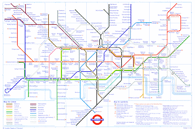 London Train Map Pictures