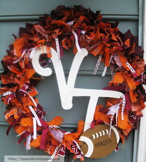  College Football Wreath