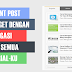 Membuat Widget Recent Post Dengan Navigasi