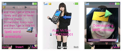 珠妍@AfterSchool SonyEricsson手機主題for Elm/Hazel/Yari/W20﹝240x320﹞