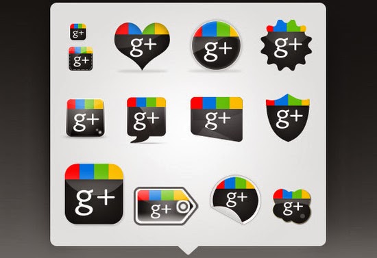 Free Google Plus Icon Set Free Google Plus Icon Set
