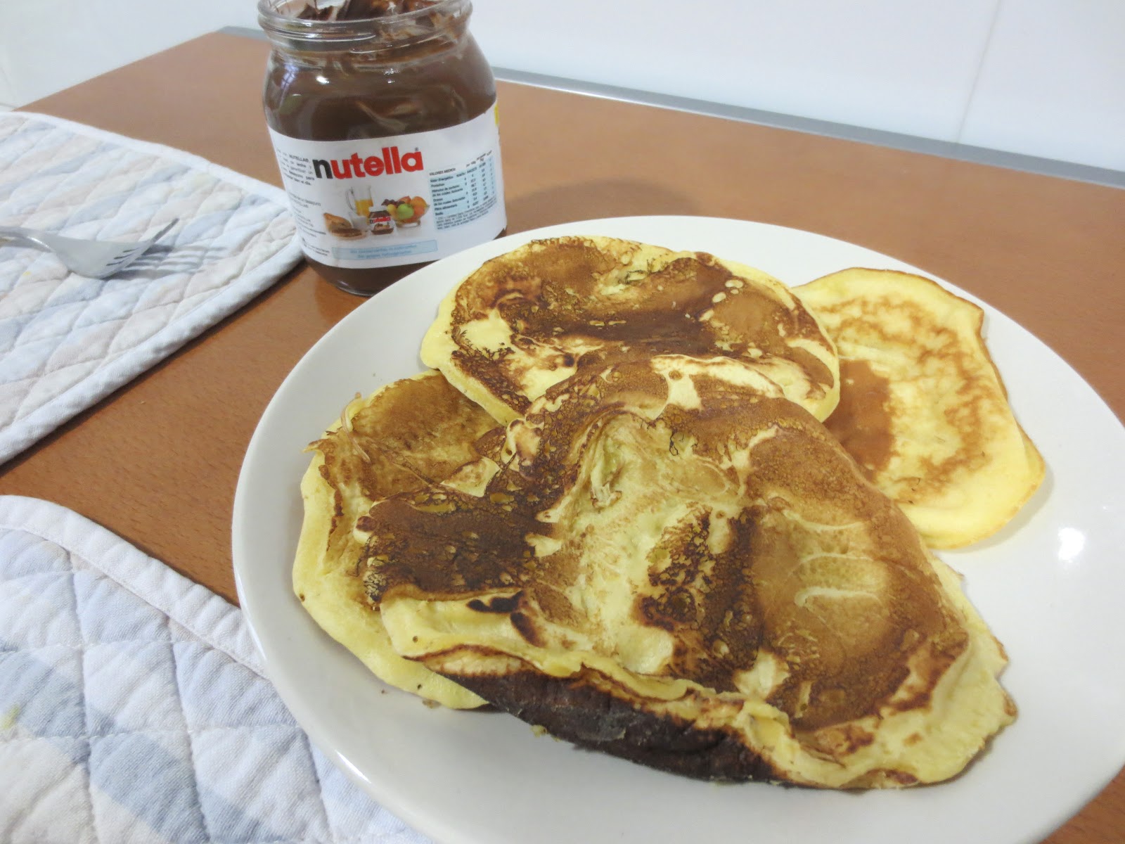 Tortitas con Nutella®