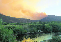 El incendio que acecha a El Hoyo está "fuera de control"