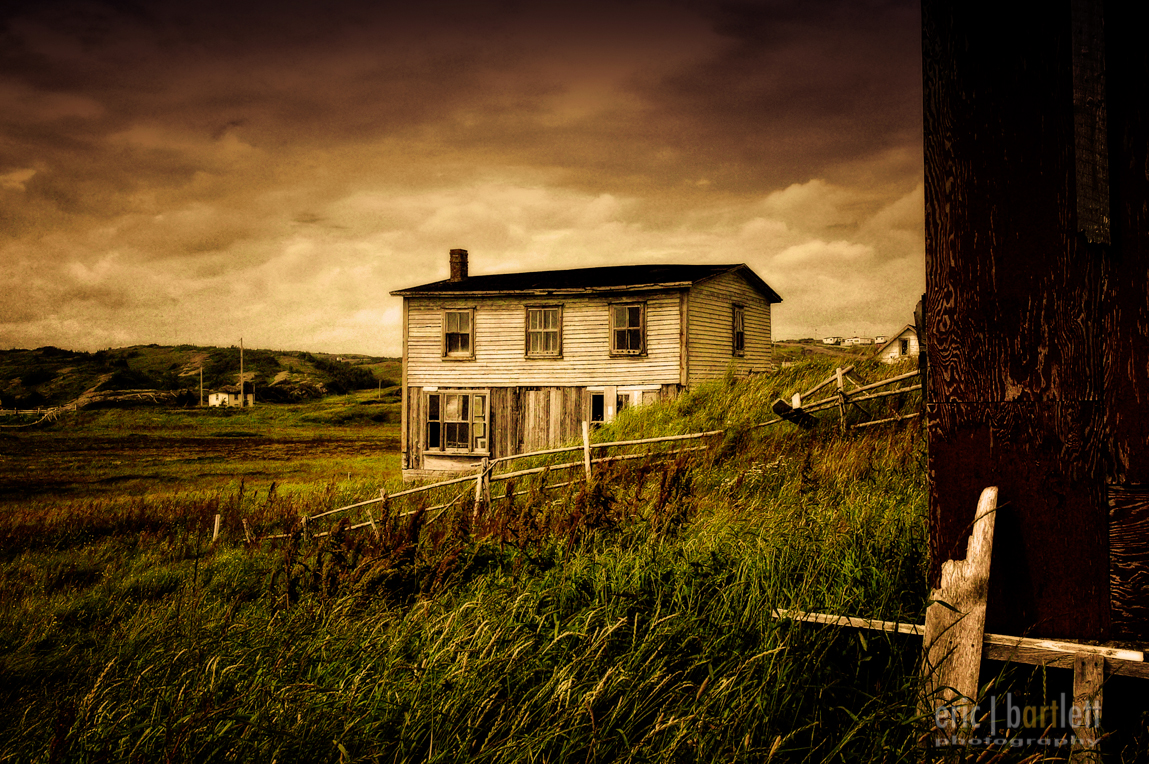 Eric Bartlett Photography Blog Old House, Champney West, Trinity Bay, NL