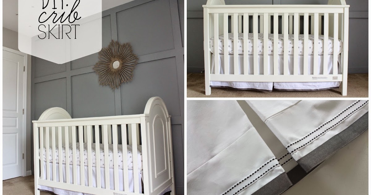Duo Ventures The Nursery DIY Custom Crib Skirt