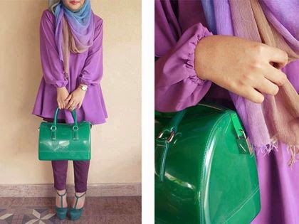 Style d'habillement pour femme voilée Hijab mode