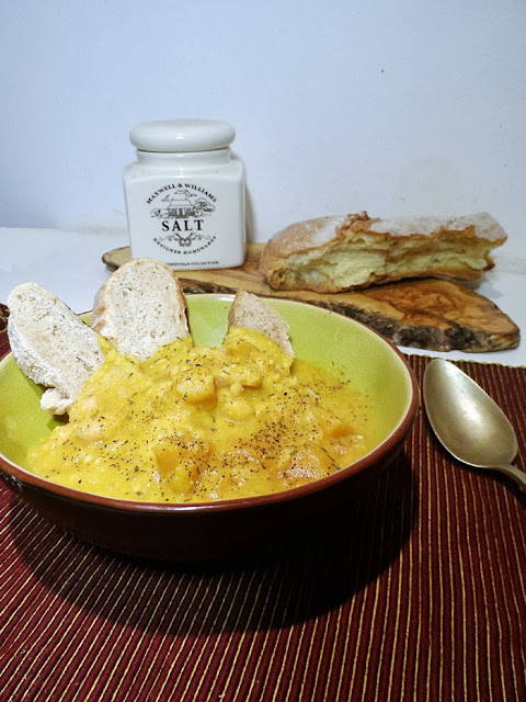 zuppa di zucca e ceci