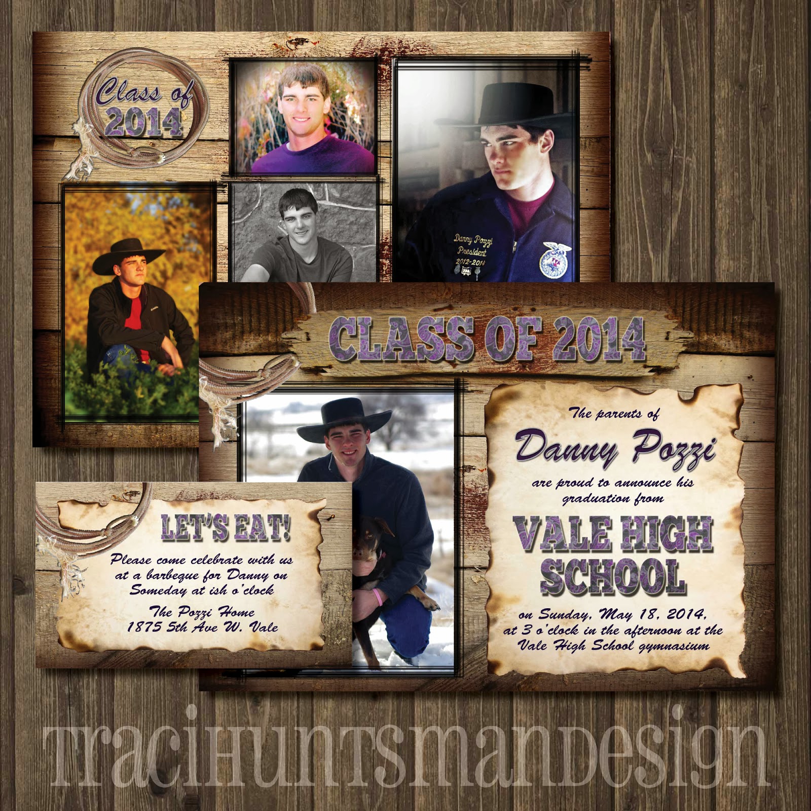 no photo graduation announcements