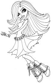 Coloriage a imprimer Monster High