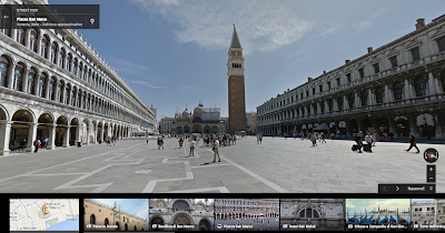 La Piazza San Marco di Venezia su Street View.