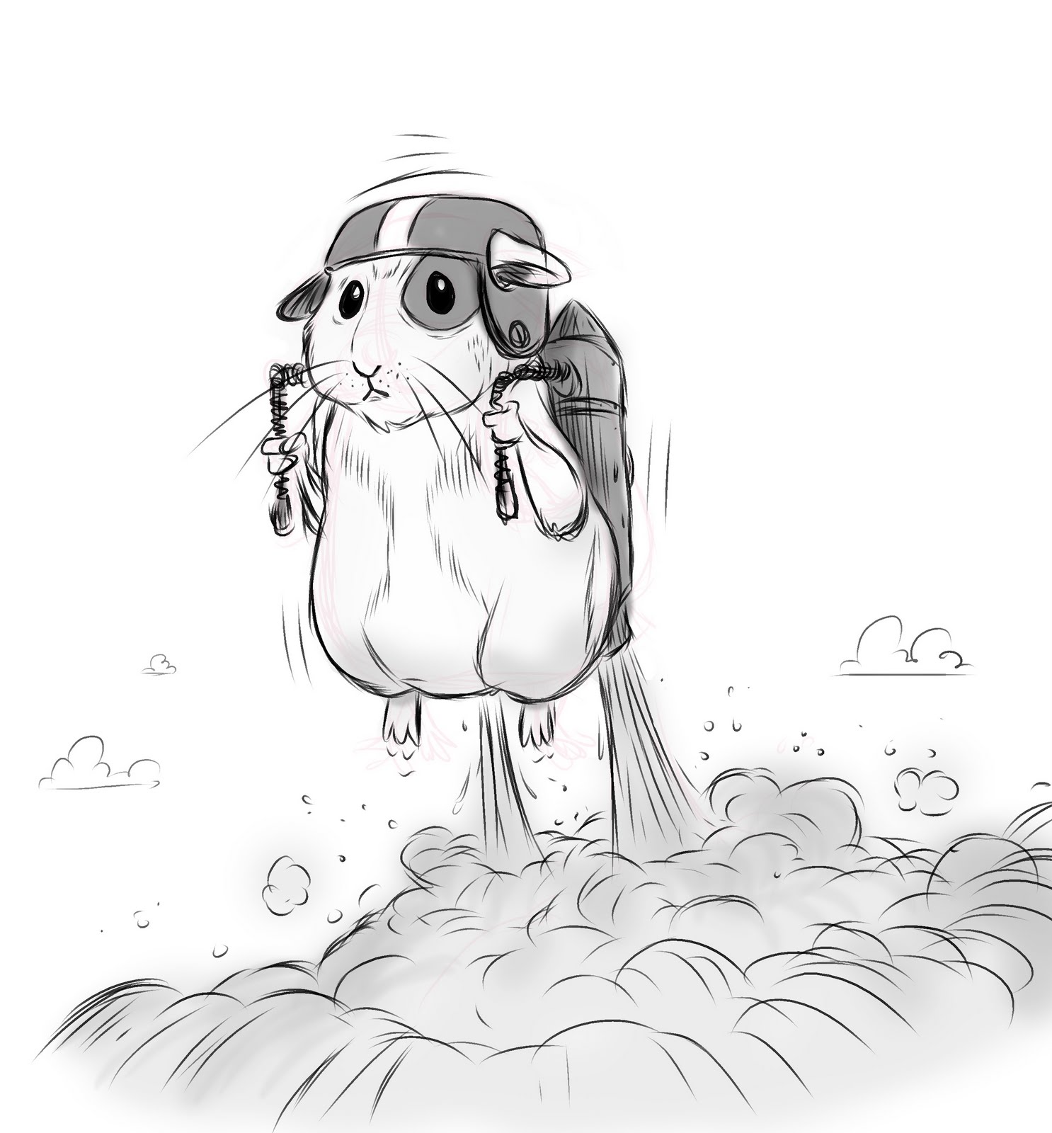 Jetpack Cartoon