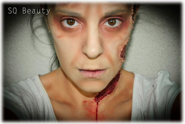 Maquillaje Halloween Zombie FX The Walking Dead Makeup Silvia Quiros