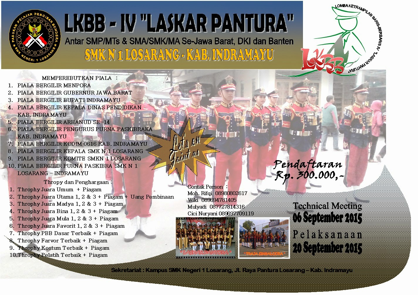 LKBBIV &quot;LASKAR PANTURA&quot; SMK NEGERI 1 LOSARANG INDRAMAYU