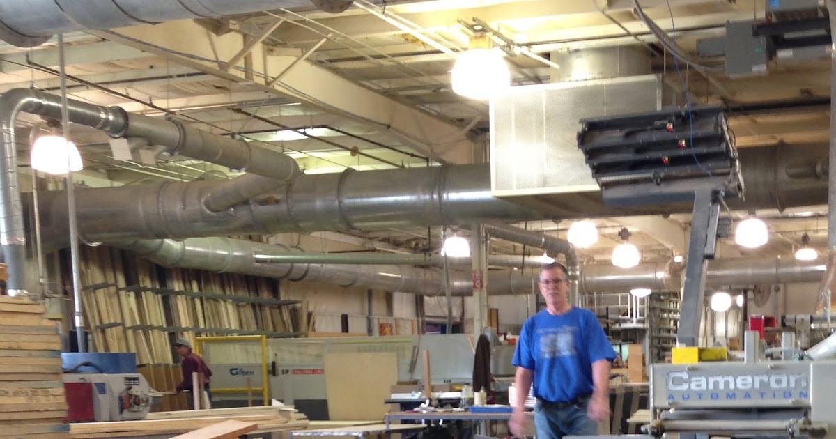 A shingle on Main Street Custom Wood Products (St. Marys, Kansas)