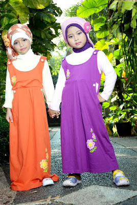 gambar baju muslim anak