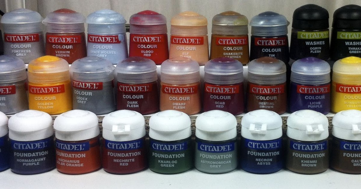 the unrealistic artist Citadel Paints for sale!