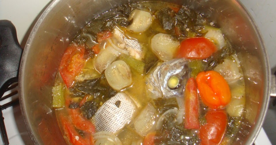 Dungandzi Le bouillon de petites carpes.