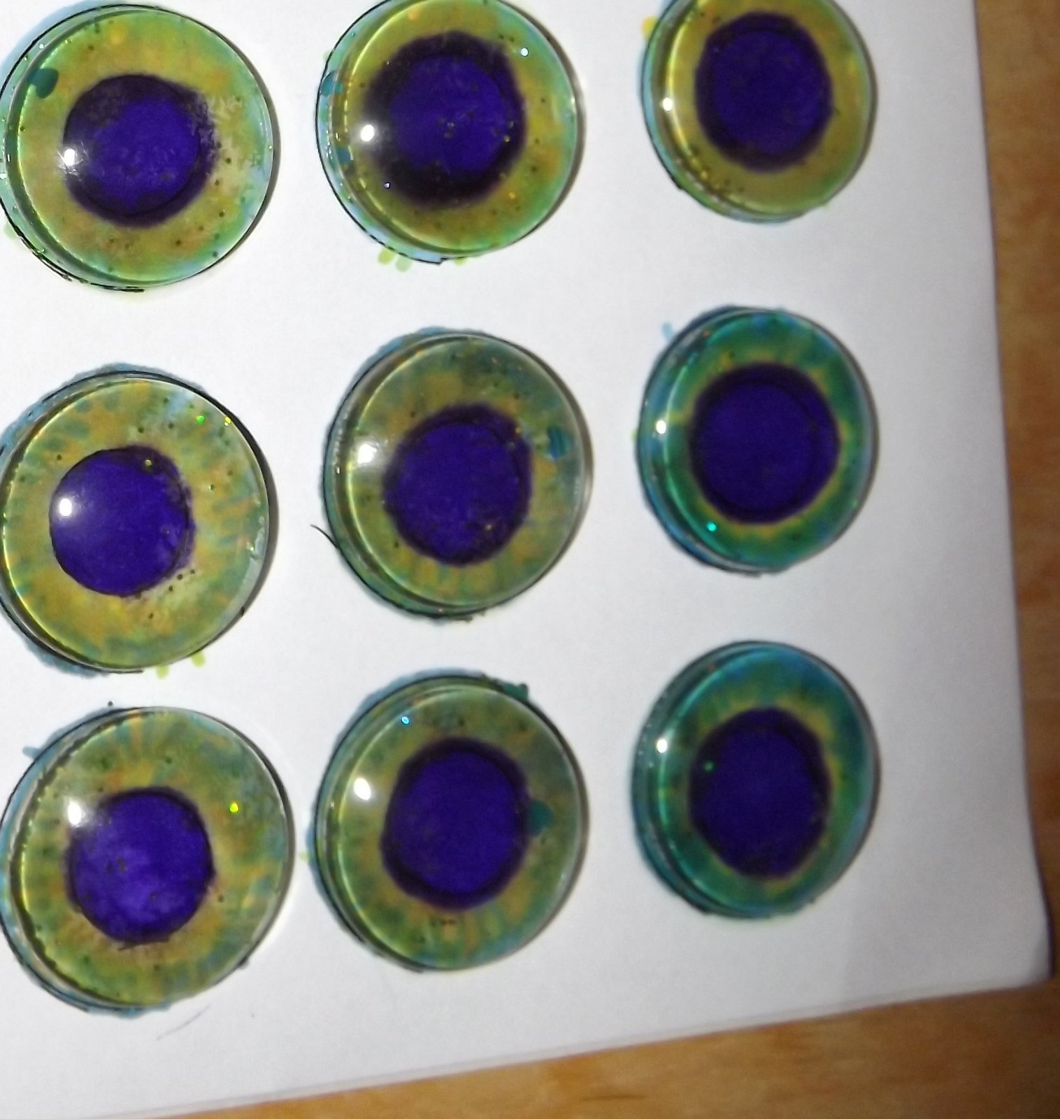 Eyes Of Time Glass eyes for your needle felt critters