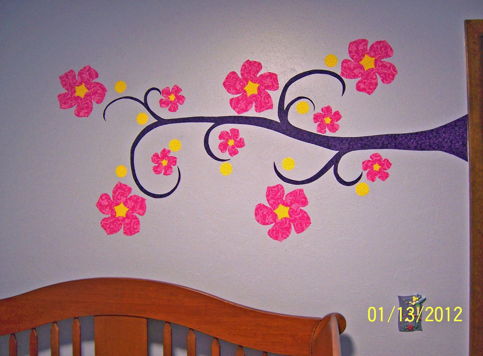 Whimsymablog Fabric Wall Appliques a tutorial