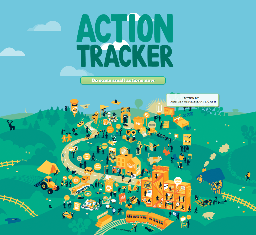 What's your tale, Nightingale? We Are What We Do's Action Tracker