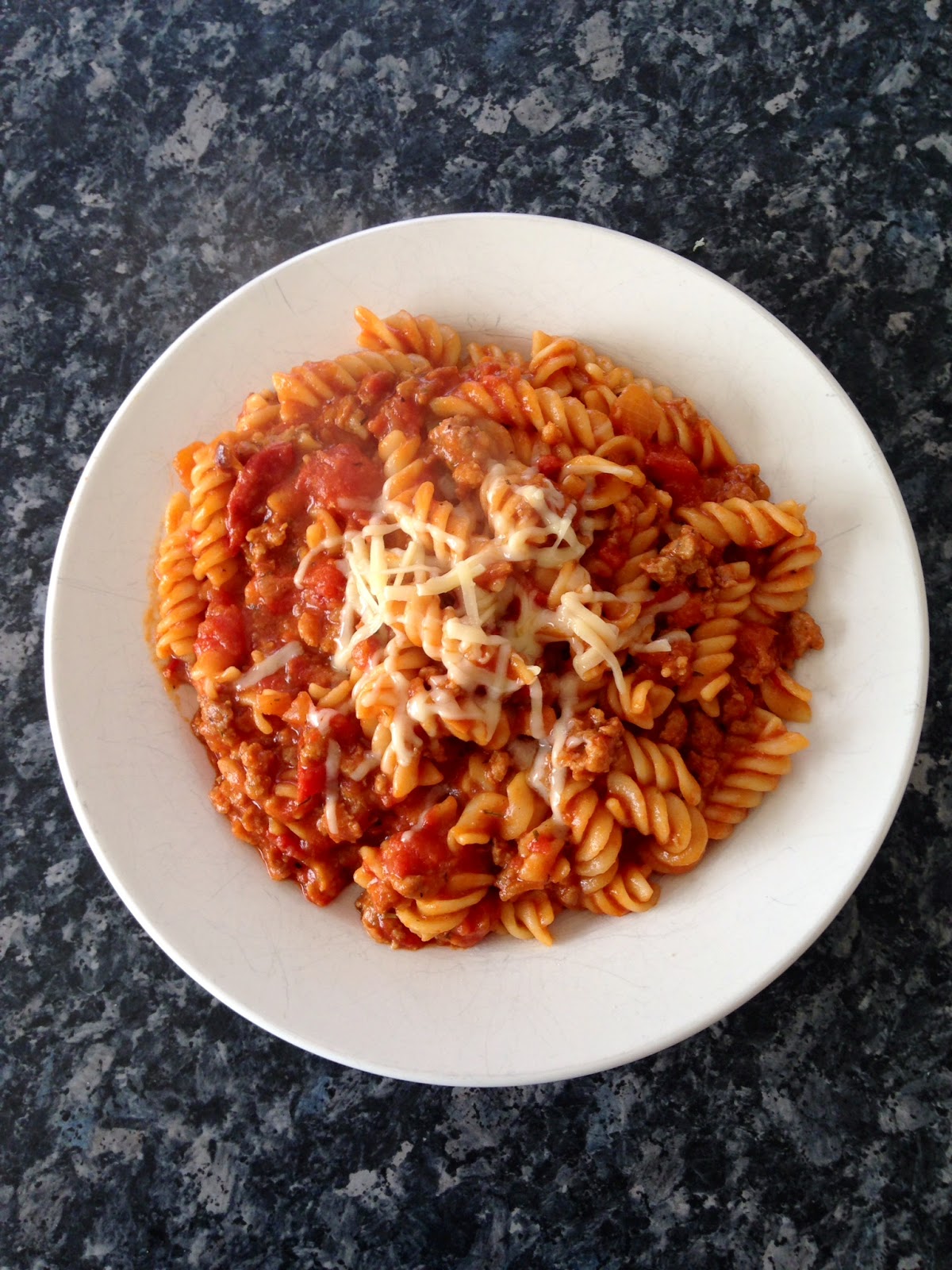 Aspiring Housewife Pork and Apple Sausage Pasta