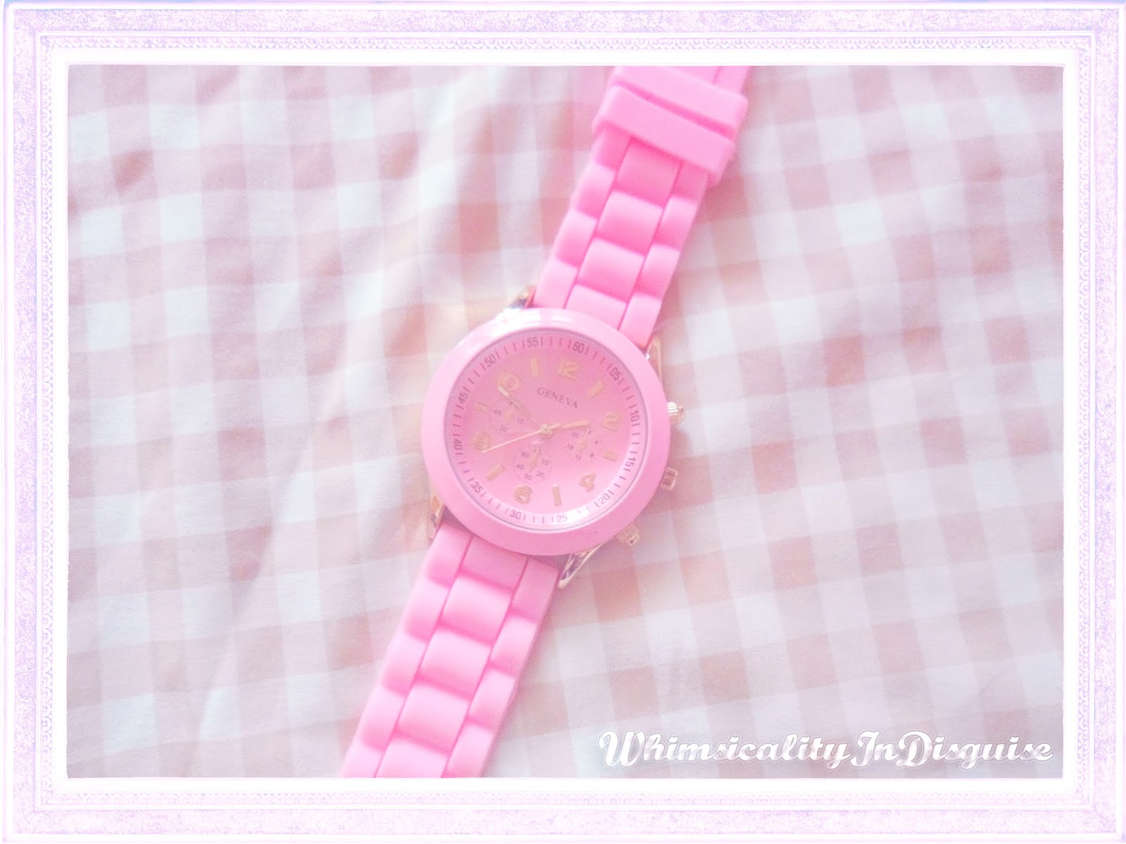 Lady Fluorescent Color Jelly Watch Ice Cream Silica Gel review