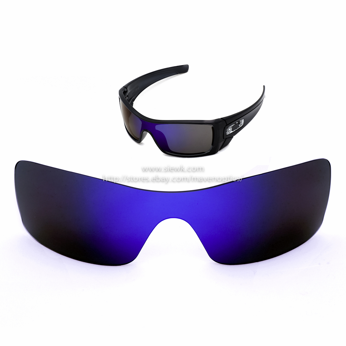 Maven Optics Oakley Sunglass Replacement Lens Product Photography