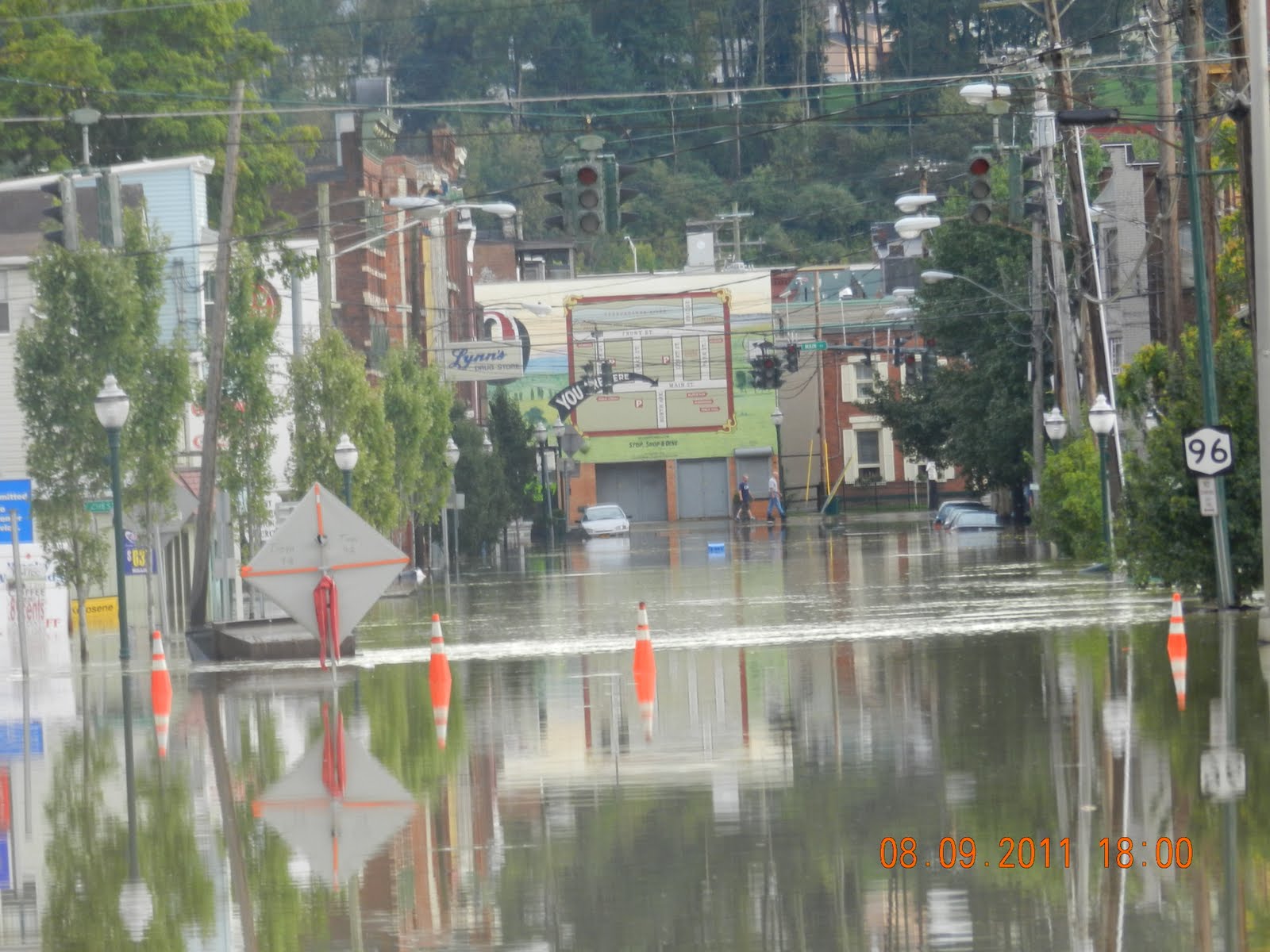 Adventures with David Owego NY flood
