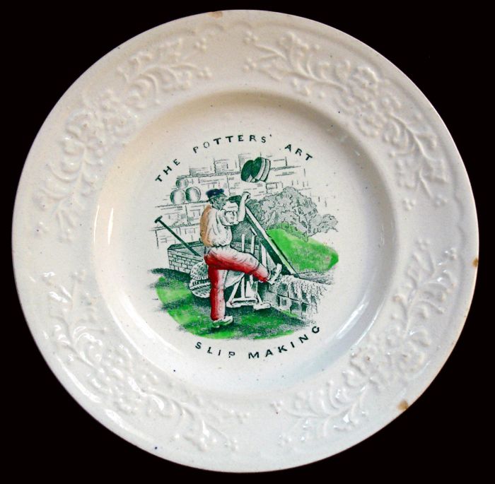 Dishy News A Transferware Blog THE POTTERS' ART PLATES AND A COPPER