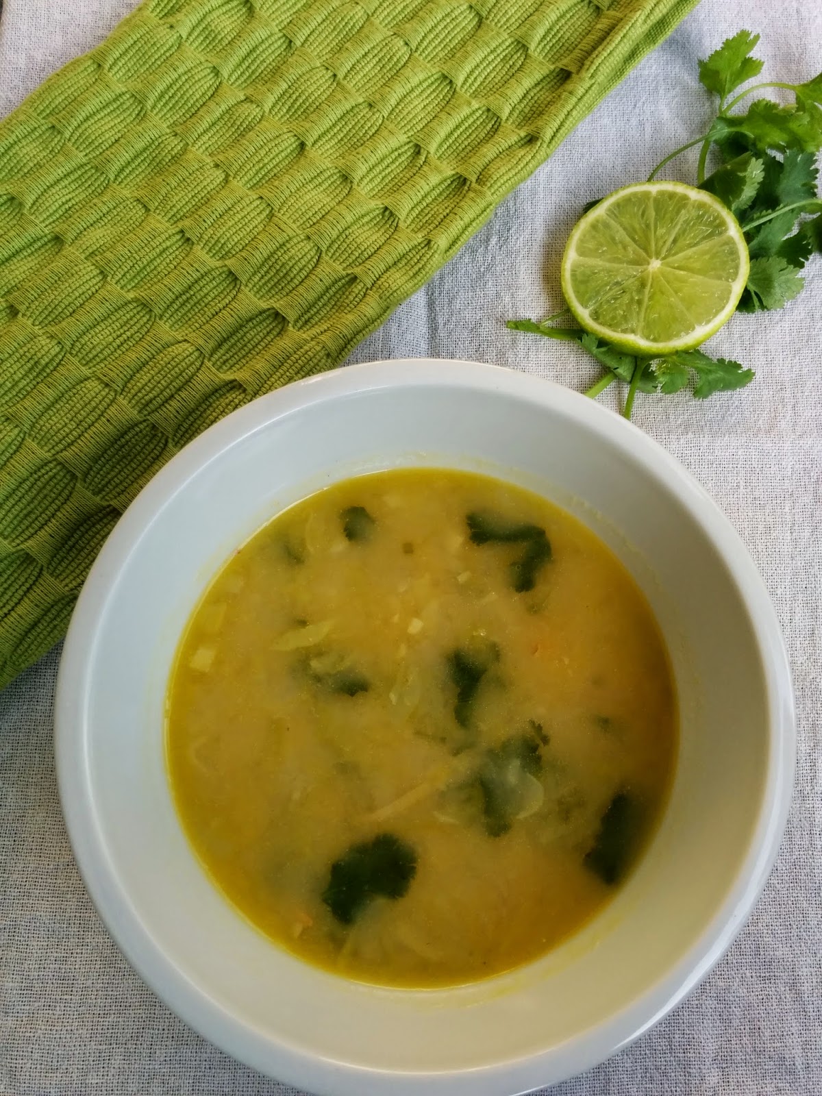 Recipe of Lemon Coriander Soup How to Make Lemon Corainder Soup