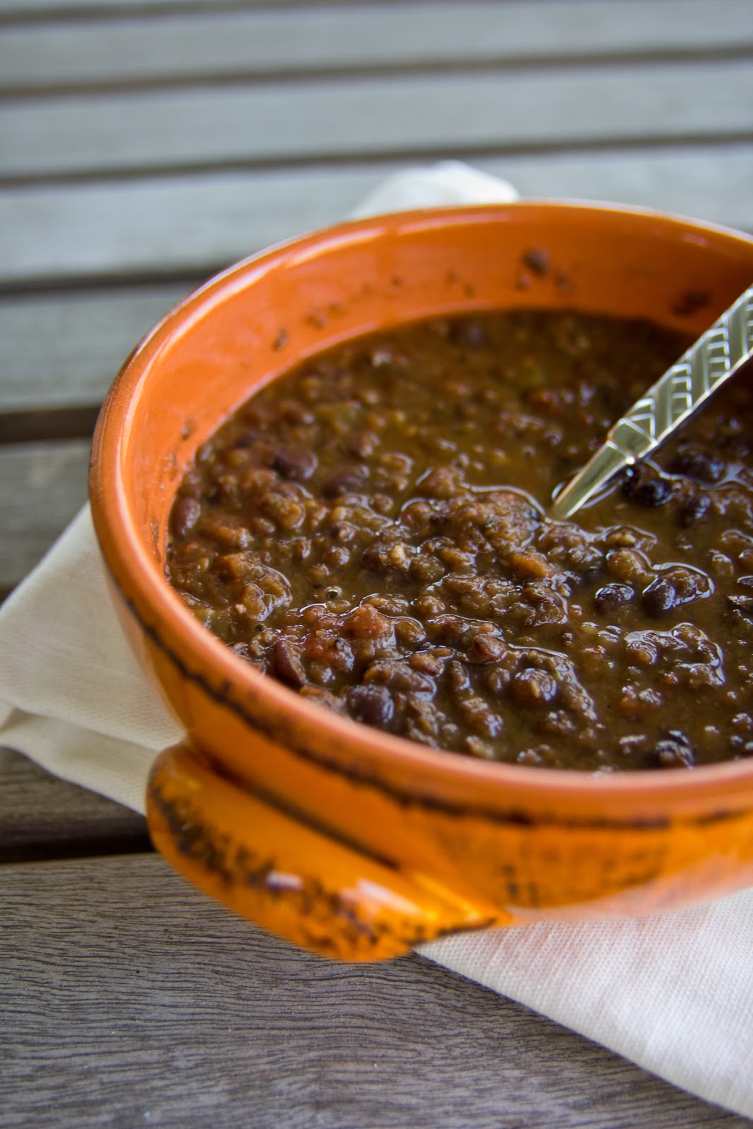 Haystacks & Champagne Black Bean and Lentil Soup with Smoked Paprika