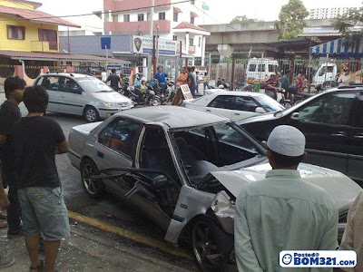Kemalangan Di Jalan Dato' Keramat 30.3.2011