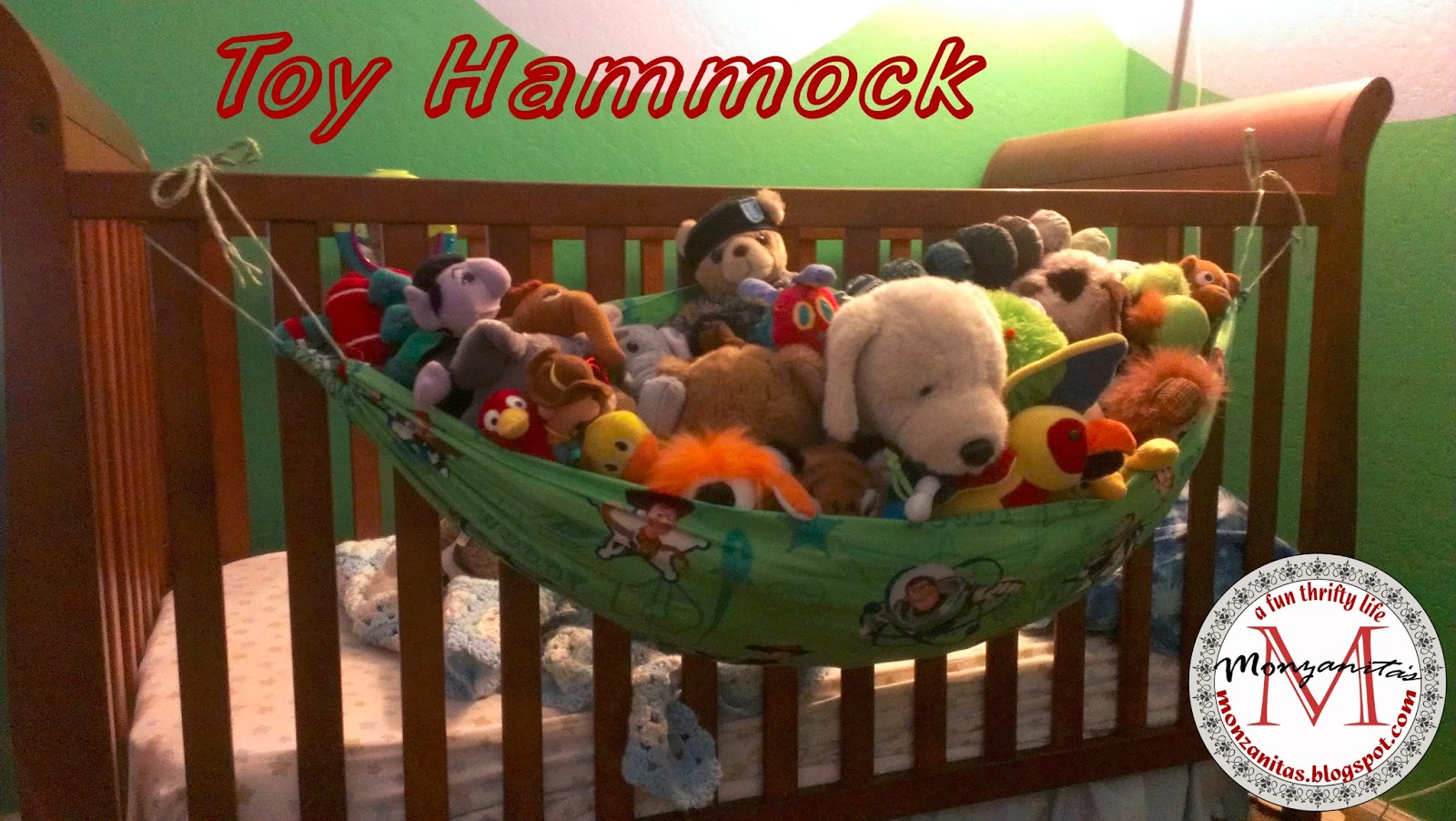 Monzanita's DIY Toy Hammock