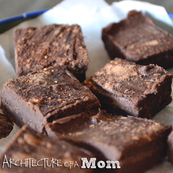 Architecture of a Mom Cocoa Peanut Butter Fudge