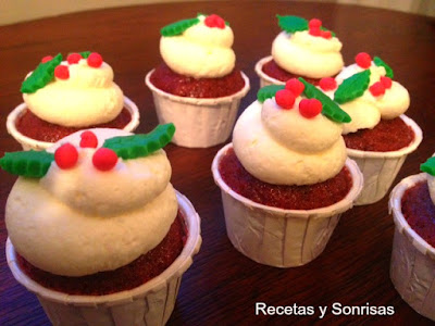 Mini Cupcakes De Red Velvet
