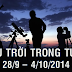 Bầu trời trong tuần từ 28/9 tới 4/10/2014